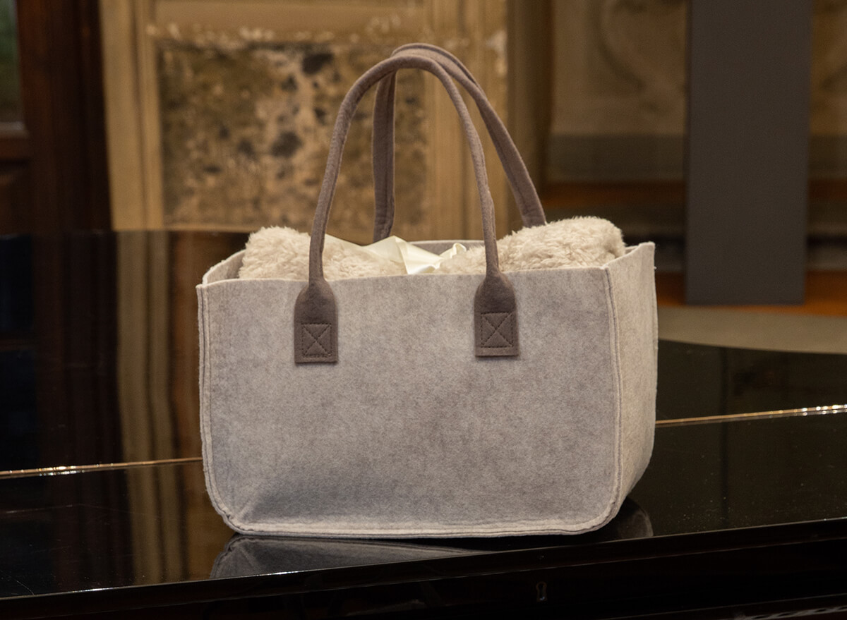 Soffice Borsa + Plaid luxury