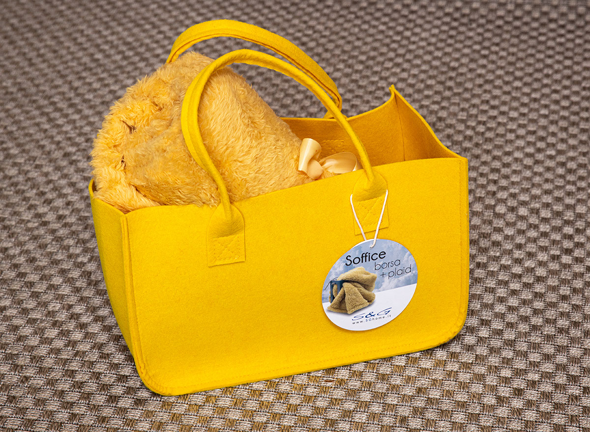 Soffice Borsa +  Plaid luxury