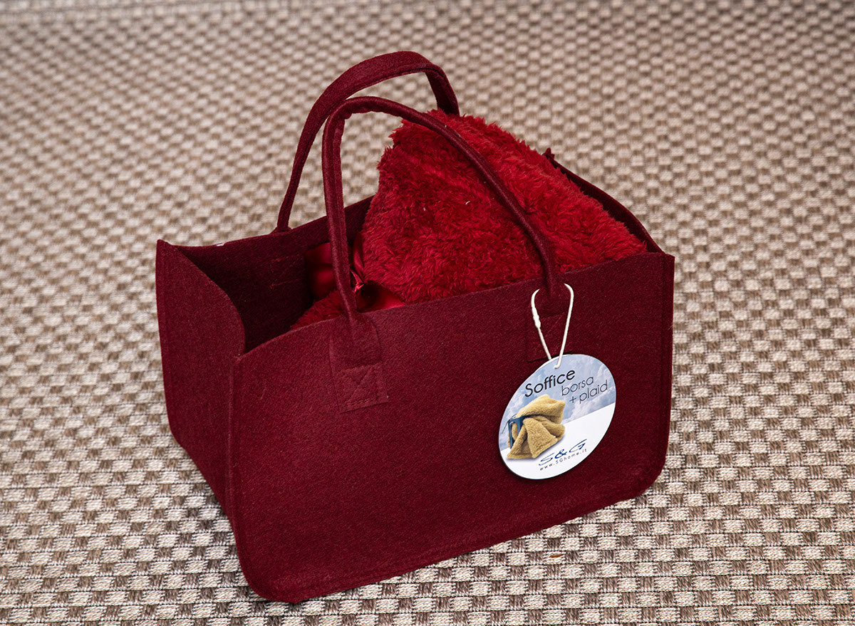 Soffice Borsa +  Plaid luxury