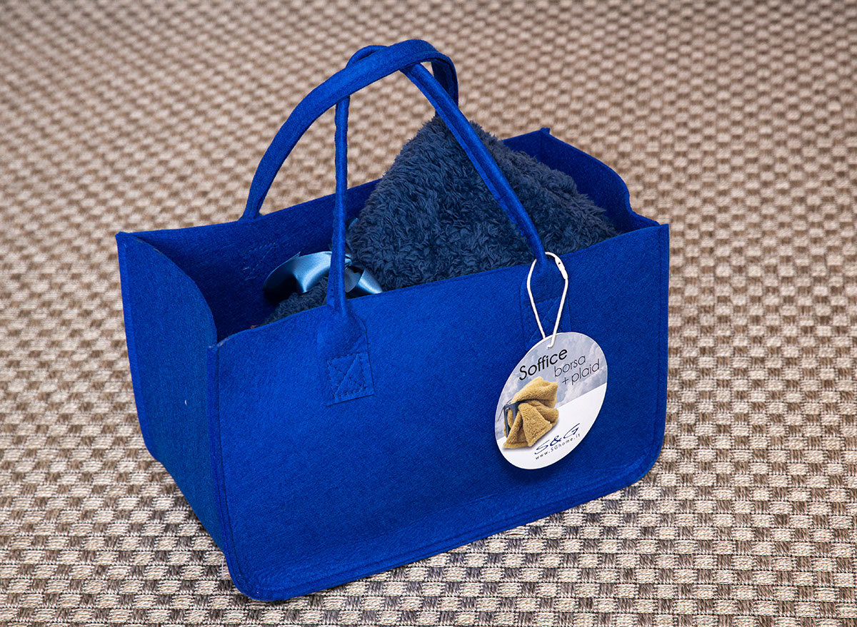 Soffice Borsa +  Plaid luxury