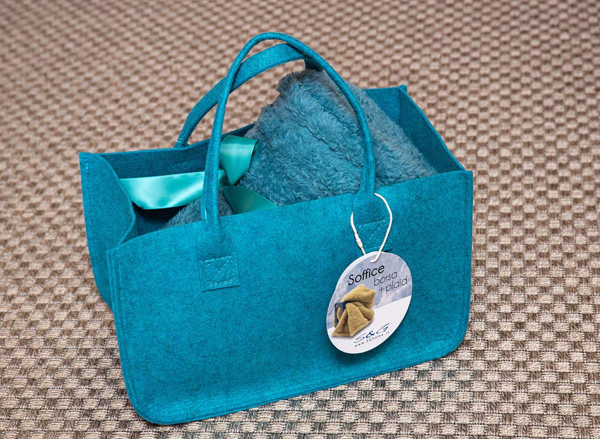 Soffice Borsa +  Plaid luxury